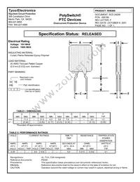 RHE600 Datasheet Cover