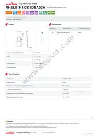 RHEL81H153K1DBA03A Datasheet Cover