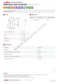 RHEL82A102K1A2A03B Datasheet Cover