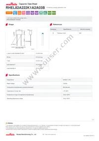 RHEL82A222K1A2A03B Datasheet Cover