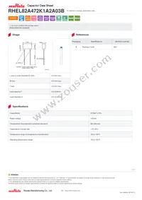 RHEL82A472K1A2A03B Datasheet Cover