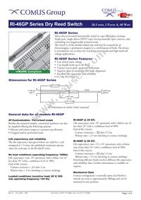 RI-46GP-5055 Datasheet Cover