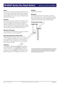 RI-46GP-5055 Datasheet Page 3