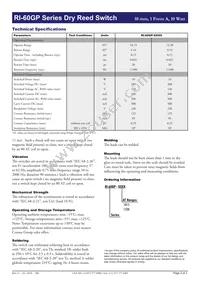 RI-60GP1520 Datasheet Page 2