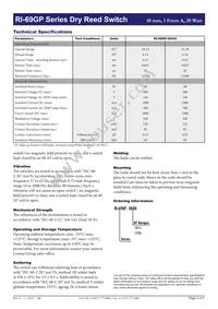 RI-69GP1520 Datasheet Page 2