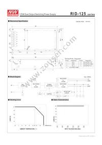 RID-125-1248 Datasheet Page 3