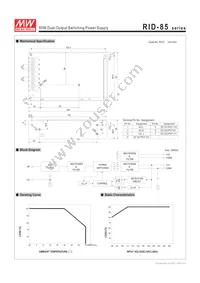 RID-85A Datasheet Page 2