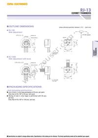 RJ-13SR502 Datasheet Page 4