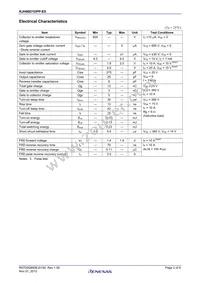 RJH60D1DPP-E0#T2 Datasheet Page 2