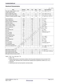 RJH65D27BDPQ-A0#T2 Datasheet Page 2