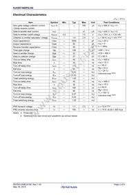 RJH65T46DPQ-A0#T0 Datasheet Page 2