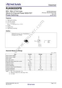 RJK0655DPB-00#J5 Cover