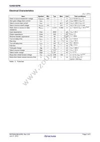 RJK6015DPM-00#T1 Datasheet Page 2