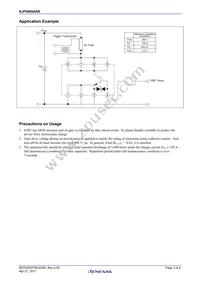 RJP4009ANS-01#Q6 Datasheet Page 3