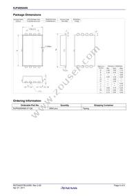 RJP4009ANS-01#Q6 Datasheet Page 4