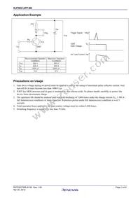 RJP5001APP-M0#T2 Datasheet Page 3