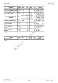 RK7002BT116 Datasheet Page 2