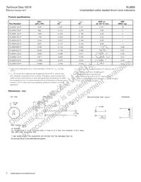 RL0809-822-R Datasheet Page 2