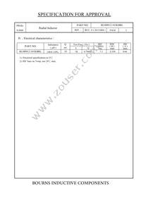 RLH0912-101KBRL Datasheet Page 2