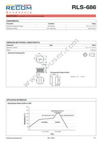 RLS-686 Datasheet Page 2