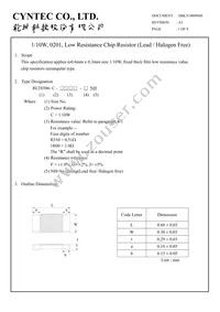 RLT0306-C-1R00-JNH Datasheet Cover