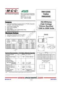 RM1800E-TP Datasheet Cover