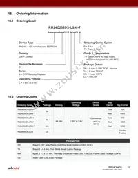 RM24C64DS-LTAI-T Datasheet Page 22