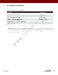 RM25C64C-BSNC-B Datasheet Page 3