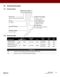 RM25C64C-BSNC-B Datasheet Page 20