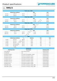 RM5/I-3C95-A160 Datasheet Page 2