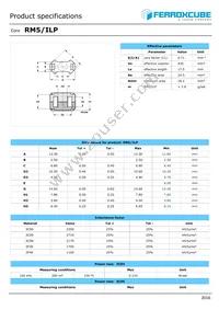 RM5/ILP-3F36-A160 Datasheet Cover