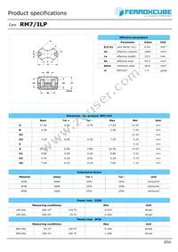 RM7/ILP-3F36-A100 Datasheet Cover