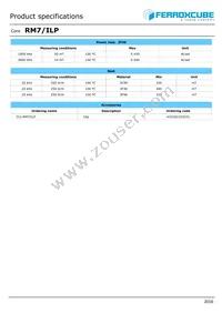 RM7/ILP-3F36-A100 Datasheet Page 2