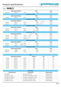 RM8/I-3C95-A400 Datasheet Page 2