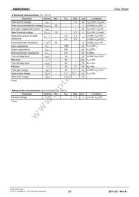 RMW200N03TB Datasheet Page 2