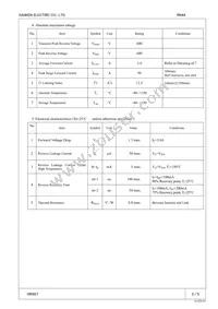 RN 4A Datasheet Page 2