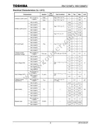 RN1101MFV Datasheet Page 2