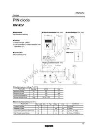 RN142VTE-17 Datasheet Cover