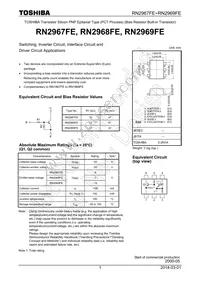 RN2969(TE85L Datasheet Cover