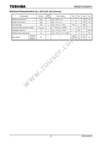 RN2971(TE85L Datasheet Page 2