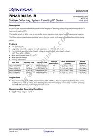 RNA51953BP#T0 Datasheet Cover