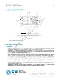 RNS0.9ET-M6G Datasheet Page 21