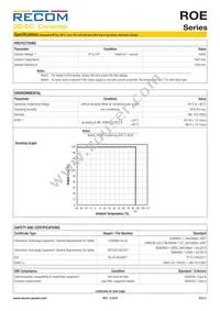RO-2405S/EHP Datasheet Page 3