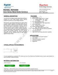 ROV05H820K-S-2 Datasheet Cover