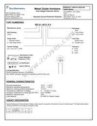 ROV10H911K-S-2 Datasheet Page 2