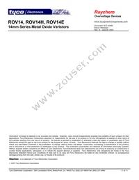 ROV14H911K-S-2 Datasheet Page 11
