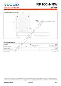 RP100H-2415SRW/P-HC Datasheet Page 16