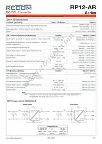 RP12-11015SAR/P Datasheet Page 7