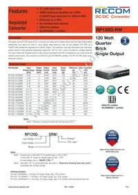 RP120Q-11005SRW/P-HC Datasheet Cover