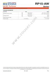 RP15-4815DAW/P-HC Datasheet Page 8